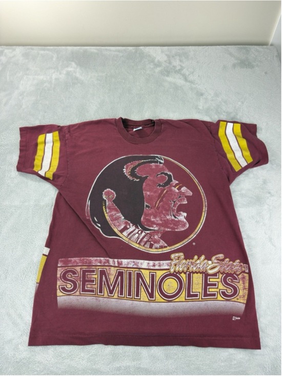 Salem Sportswear Other - Vintage Salem Sportswear Men's Size XL Florida State Seminoles AOP Graphic Tee